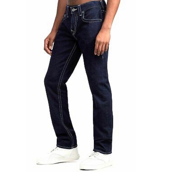 TRUE RELIGION Mens Geno Relaxed Slim Jeans